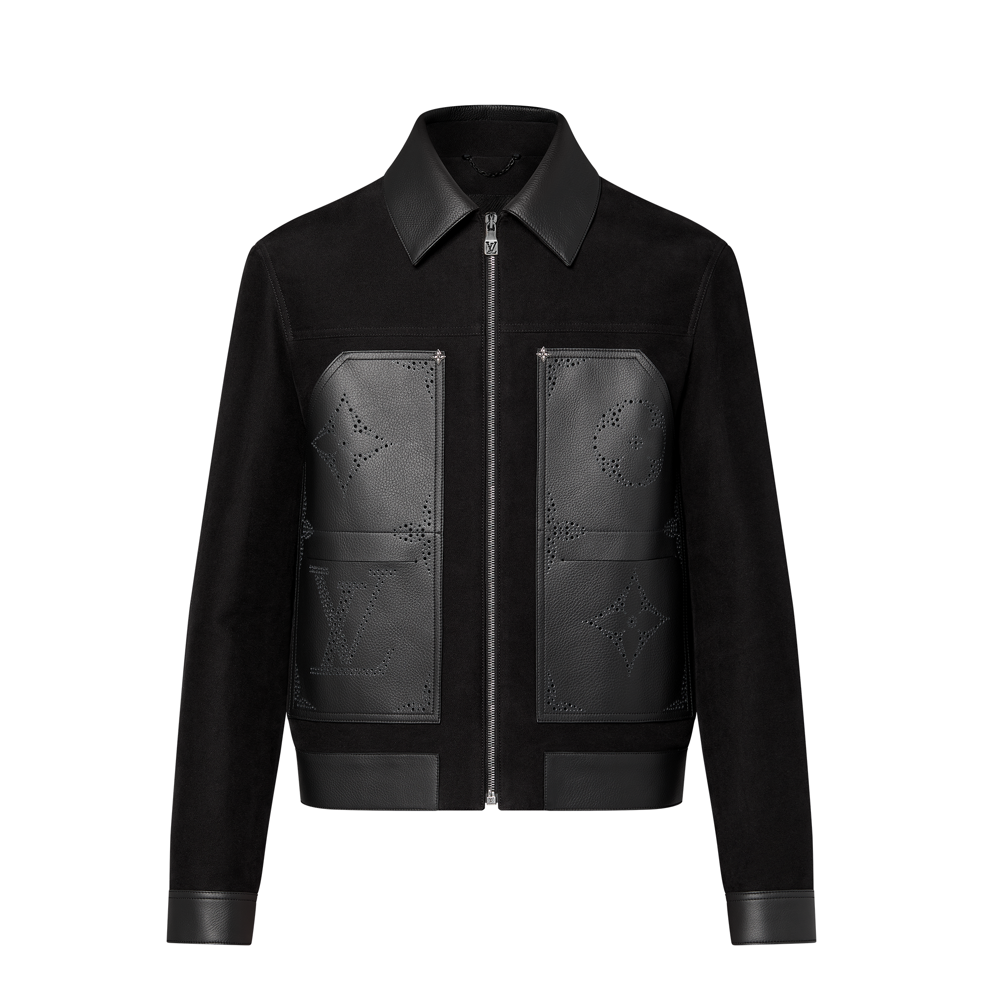 Louis vuitton leather bomber jacket best sale